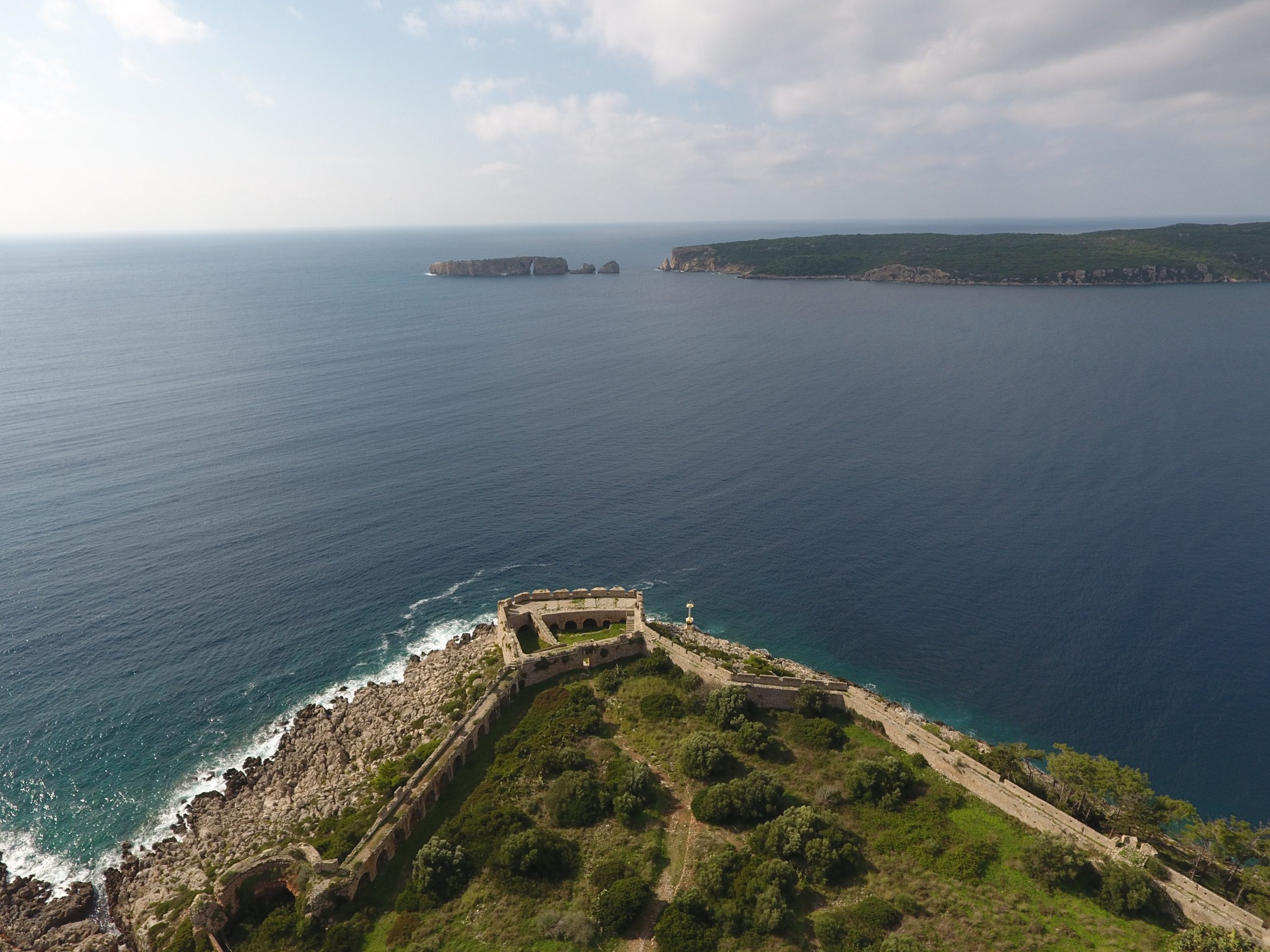 Pylos, castle