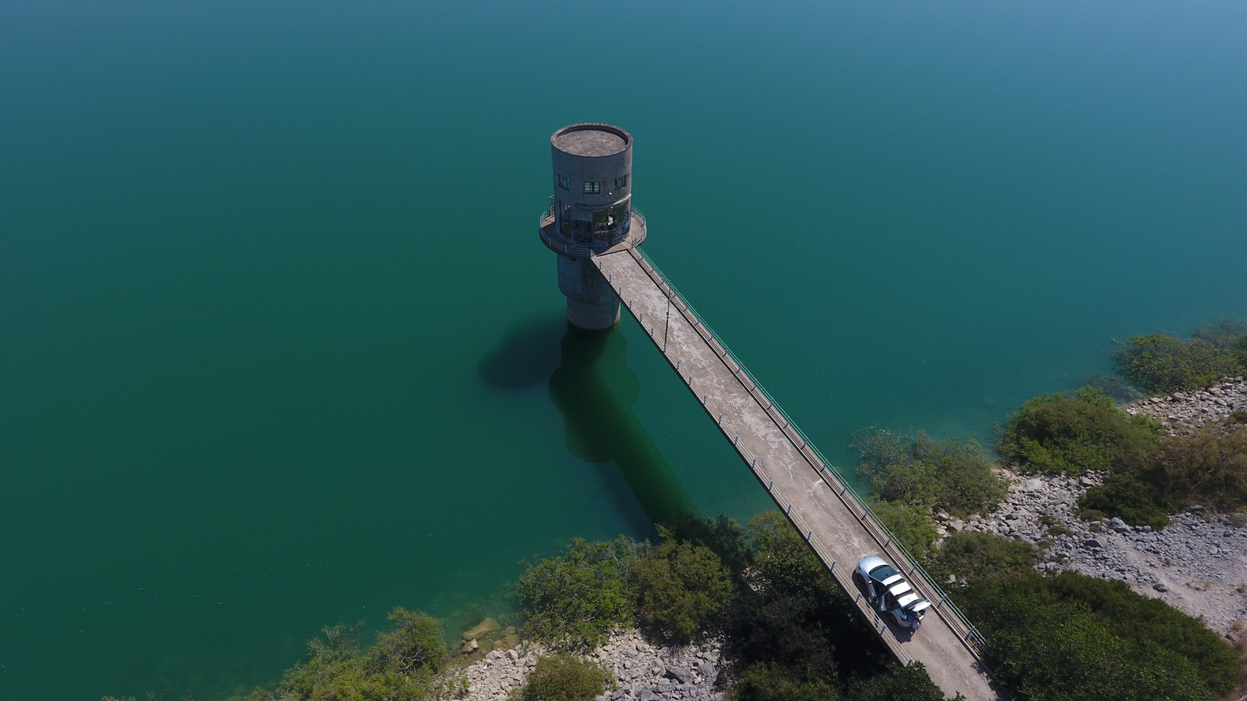 Pinios artificial lake