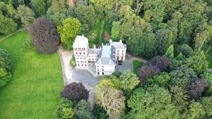 Drone photograph of Brussels and eastern municipalities in Belgium.