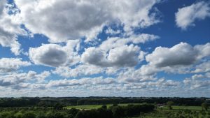 Drone photograph of Bilzen / Limburg in Belgium.