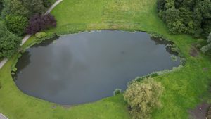 Drone photograph of Brussels and eastern municipalities in Belgium.