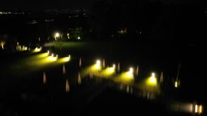 Drone photograph of Varese / Lake Varese in Italy.