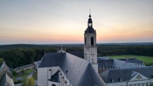 Drone photograph of Averbode / Diest area in Belgium.