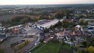 Drone photograph of Geel / Kempen in Belgium.