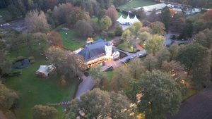 Drone photograph of Geel / Kempen in Belgium.