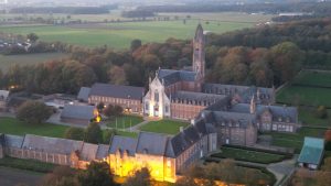 Drone photograph of Geel / Kempen in Belgium.