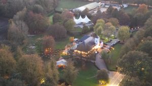 Drone photograph of Geel / Kempen in Belgium.